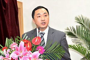 美国饭店协会教育学院中国区总经理杨卫权致辞