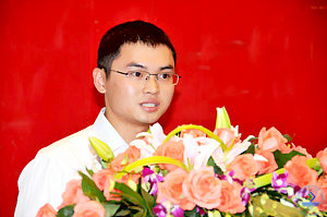 “中国青年五四奖章标兵”获得者、全国三好学生标兵,南京航空航天大学博士生胡铃心