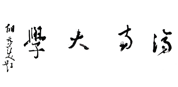 胡抗美书法作品